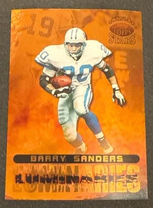 1998 Topps Stars - Barry Sanders - Luminaries #’d/100 Detroit Lions 🔥 - Picture 1 of 4