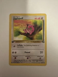 Jigglypuff 54/64 Jungle 1st Edition - Picture 1 of 4