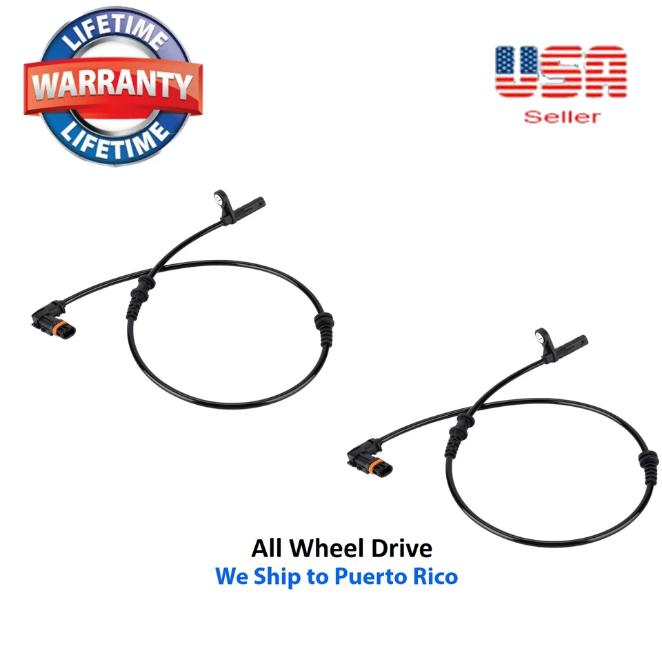 2 датчика скорости колеса ABS передний правый и левый подходят для MERCEDES-BENZ C300 2012-2014 AWD - Изображение 1 из 4