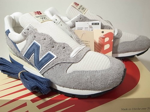 New Balance U996 Colore Grigio Navy Made in USA U996TE Larghezza D Sneaker Uomo Us10 5