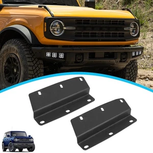 for Ford Bronco 2/4 Door 2021-2025 Front Bumper Light Pod Fog Lamp Mount Bracket - Picture 1 of 7