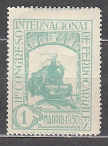 España Sueltos 1930 Edifil 469 ** Mnh Ferrocarriles - Picture 1 of 1