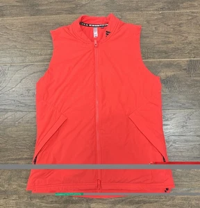 Adidas Chaleco Para Hombre Mediano Naranja Golf Ultimate365 Tour Primaloft Frostguard FG - Imagen 1 de 10