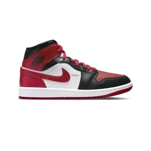 Air Jordan 1 Mid 'Alternate Bred Toe' Women's (2022) - Picture 1 of 6