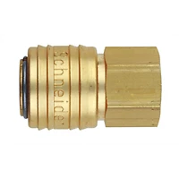 SCHNEIDER DRUCKLUFT GMBH Druckluftkupplung NW 7,2 R1/4"i , Einhandkupplung Druckluft Messing