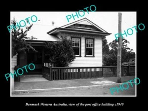 OLD POSTCARD SIZE PHOTO OF DENMARK WESTERN AUSTRALIA THE POST OFFICE c1940 - Picture 1 of 1