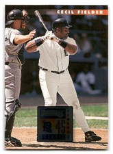 Cecil Fielder 1996 Donruss #434 Detroit Tigers BASEBALL