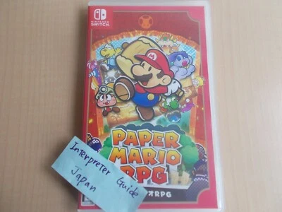 Paper Mario RPG Nintendo Switch Multi-Lingual Video Game Used Good - Image 1 of 4