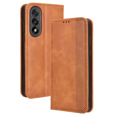For OnePlus Nord 5, Luxury Retro Flip Leather Wallet Stand Card Slots Cover Case - Image 1 of 4