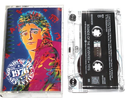 Sounds Of The Seventies - 1976 (Cassette Tape 1989) 1970s 70s PLAY TESTED - Image 1 of 4