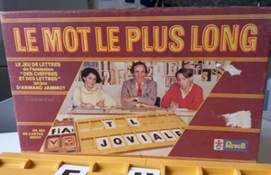 Jeu de société Le mot le plus long vintage Fabriqué en France Revell Antenne 2 - Imagen 1 de 12
