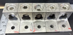5- Ilsco LA-600 Terminal, Conector, 600KCMIL-2, 21250KCMIL- 1/0, CU9AL - Imagen 1 de 15