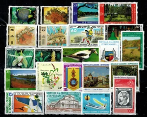 Année complète 86 Nouvelle Calédonie du N° 512 à 530 + PA 250 à 253 neuf ** MNH - Imagen 1 de 1