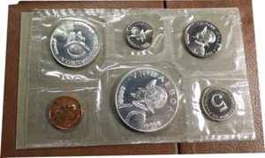 Elfe Panama 6 tlg Proof Set 1967 Balboa im Paramount Umschlag - Bild 1 von 3