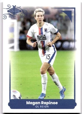 Megan Rapinoe 2022 Parkside NWSL Paramount #122 OL REign #640/749 - Image 1 of 2