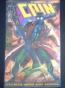 Cain #1 Harris Comics Still Sealed With Trading Card - Foto 1 di 2