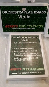 New Violin Music Flashcards - Picture 1 of 2