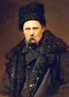 Ivan Kramskoi - Taras Shevchenko (1871) - Poster - Vintage Portrait - Print