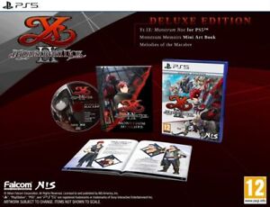 Ys IX Monstrum Nox Deluxe Edition PS5 * NEW SEALED PAL *