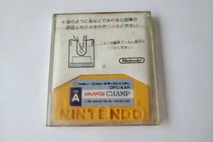 KARATE CHAMP FAMICOM (NES) Disk System/Game Disk and case set tested-a73- - Picture 1 of 8