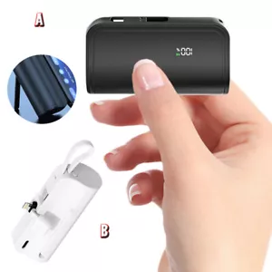 10000mAh Portable Mini Power Bank Battery Charger For iPhone 15/14/13/12/Android - Picture 1 of 34