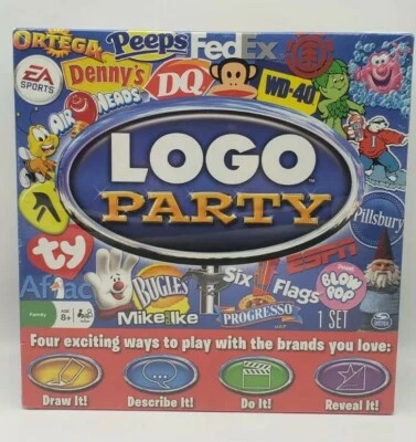 Logo Party Board Game By Spin Master - Image 1 of 3