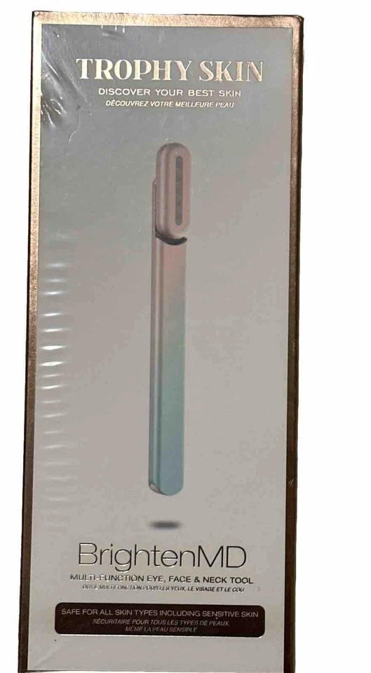 Trophy Skin Brightenmd Wand Multi-function Eye Face Neck Tool