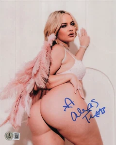 Hot Sexy Alexis Texas Firmato Autentico Autografo 8x10 Foto Adulto Stella Beckett - Foto 1 di 2