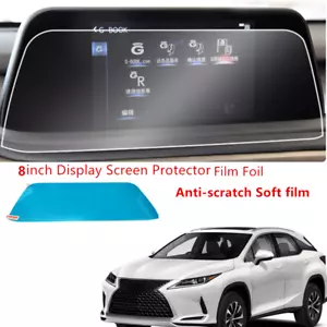 Display Screen Protector Film Cover 8inch Fit For LEXUS RX 2020-2022 RX350 RX450 - Imagen 1 de 7