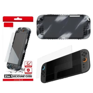 Silicone Case for Switch 2 Protective Cover +Tempered Glass set Protection Cover - Picture 1 of 7