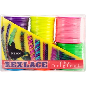 REXLACE - THE ORIGINAL LACE - 3 SPOOLS OF NEON COLORS - Picture 1 of 1