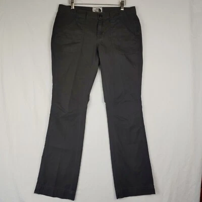 Pantalones The North Face para mujer 10 gris tiro bajo corte bootcut informal caminata al aire libre 33x32 Foto 1 de 4