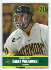 2007-08 Vermont Catamounts Reese Wisnowski