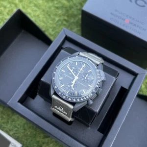 Swatch x Omega MoonSwatch Mission To Mercury ✅ 2 Year Warranty - Picture 1 of 9