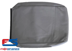 New KL KW Mitsubishi Verada LXI Rear Seat Centre Arm Rest Cover in Grey Leather - Picture 1 of 2