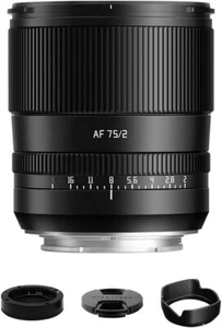 TTARTISAN AutoFocus 75mm F2 Full Frame Prime Lens for Sony E Mount A7RIII A7SIII - Picture 1 of 9
