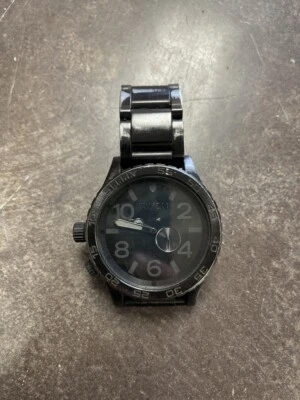 Nixon Simplify The 51-30 Black 300M Stainless Steel Swiss Movt Wristwatch - image 1 of 4