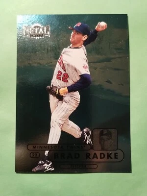 1998 Metal Universe - #49 Brad Radke - Image 1 of 4