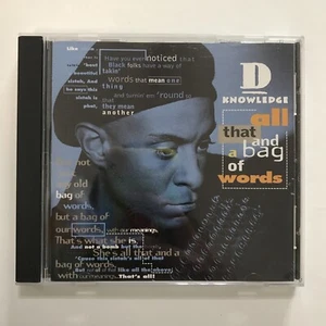 D-Knowledge All That And A Bag Of Words Sampler 8 Tracks CD - Imagen 1 de 6