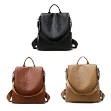 Women Backpack Purse PU Leather Anti-Theft Casual Shoulder Bag Satchel Bags