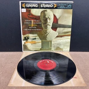 Tschaikowsky Violin Concerto Heifetz Reiner Chicago Symphony Vinyl - Picture 1 of 2