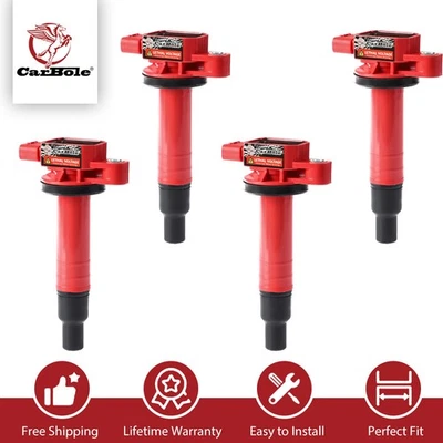 4 bobinas de encendido UF316 para Toyota Yaris 2004-2006 Scion xA xB 2006-2016 1,5 L Foto 1 de 4