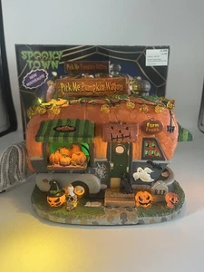Lemax Spooky Town Pick Me Pumpkin Wagon Halloween Village 95444 ohne Batteriepack - Bild 1 von 8