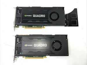 LOT 2x NVIDIA Quadro K4200 4GB GPUs Dell 0J4F85 & PNY VCQK4200-T **NICE PULLS! - Picture 1 of 16