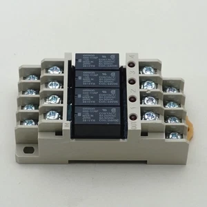 G6B-4BND 24VDC Presa relè terminale con (4 pezzi) G6B-1174P-FD-US 24VDC x 1 set NUOVO - Foto 1 di 7