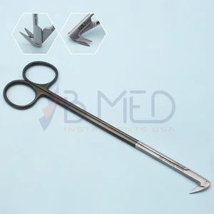 Diethrich Potts Vascular Scissors 125° 7" Supercut Micro Cardiovascular Thoracic - Picture 1 of 4
