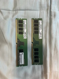 Samsung 8GB 1RX8 PC4-2666V-UA2-11 NON-ECC Unbuffered RAM M378A1K43CB2-CTD Tested - Picture 1 of 2