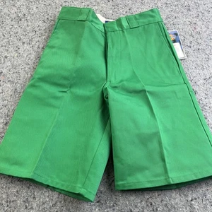 NWT Boy's Dickies Green Work/School Shorts 14R 10” Inseam - Picture 1 of 12