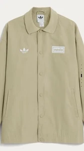 Adidas X Oasis Tour Coach Jacket Stone Khaki Beige, UK Size Medium, Sold Out 🔥 - Imagen 1 de 13