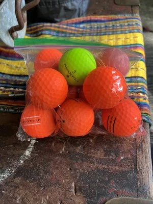Multi Colored Bag Of Maxfly (12) Balls - Image 1 of 4